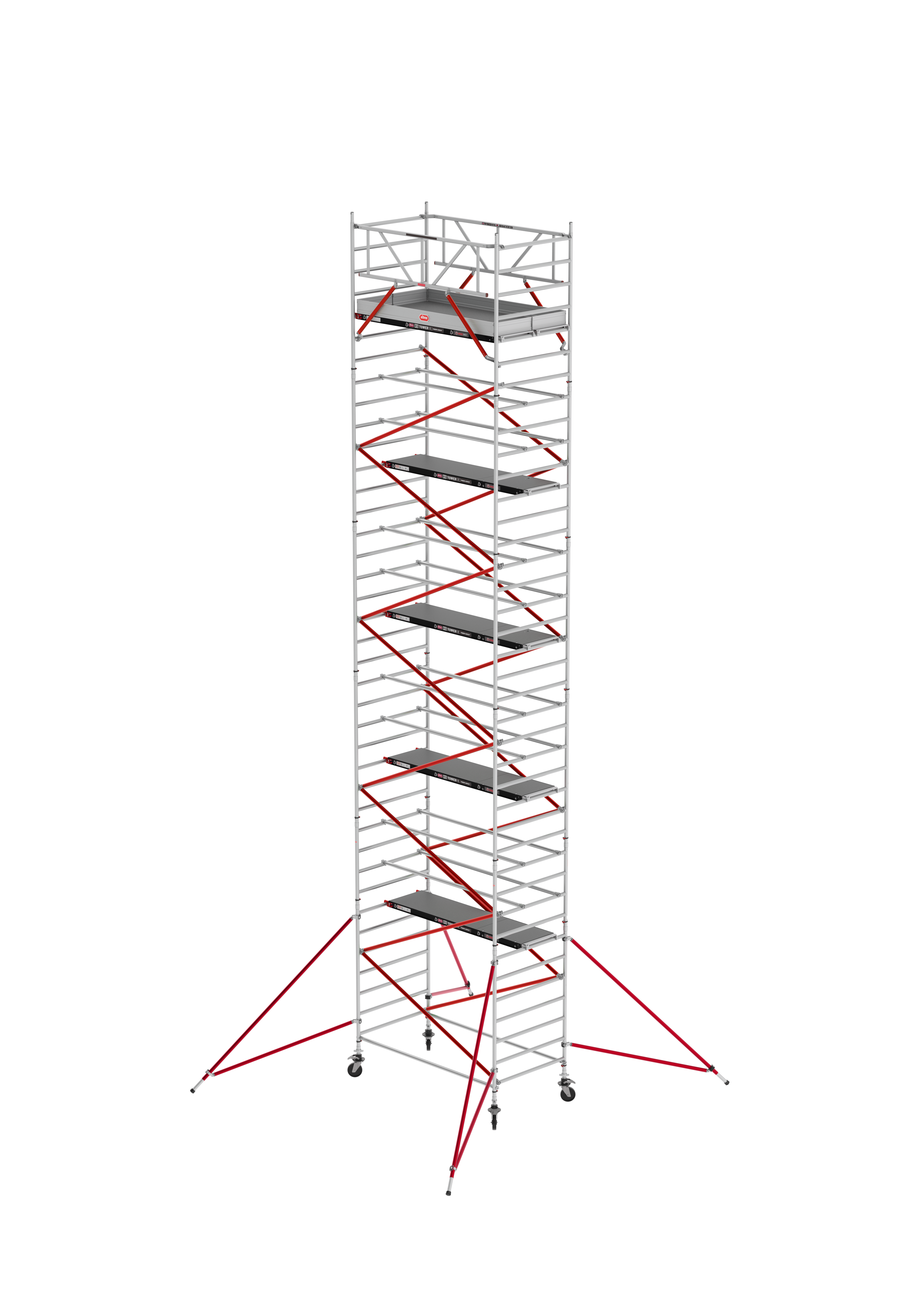 Torre móvil de aluminio RS TOWER 52 – Multitorres MG