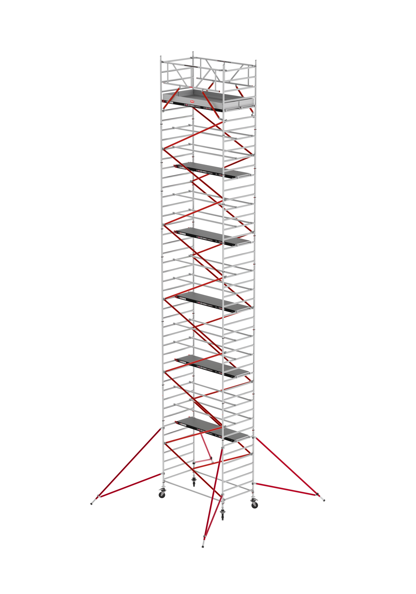 RS TOWER 52 135x185cm Altura Plataforma 12.20m